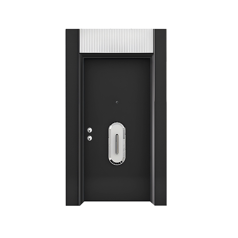 Porte simple noire de style turc