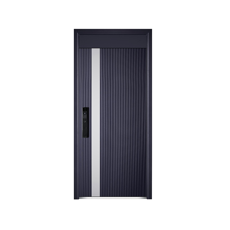 Porte d'entrée intelligente à la maison moderne