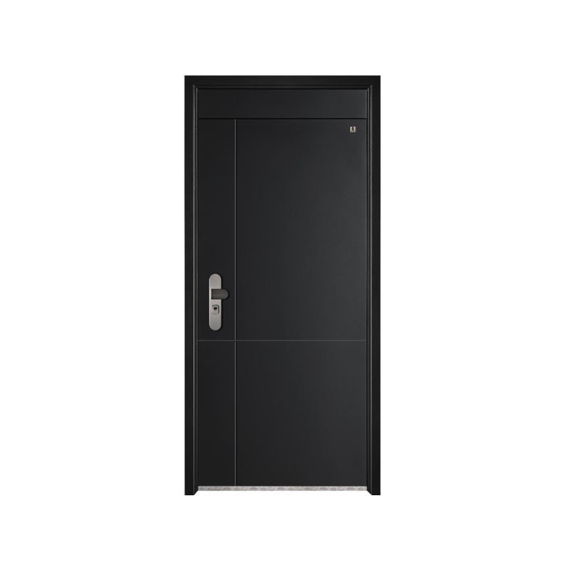 Style minimaliste Porte de sécurité d'entrée moderne