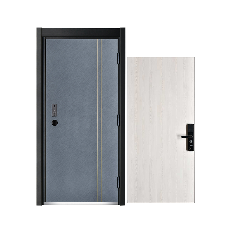 Porte de sécurité simple de style d'Asie centrale