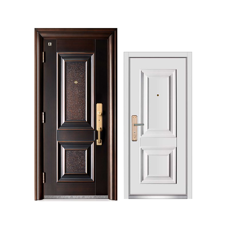 Porte d'entrée de la maison de style d'Asie centrale