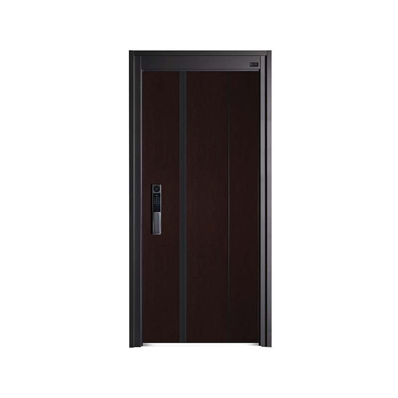 Nouvelle porte d'entrée en aluminium de style chinois