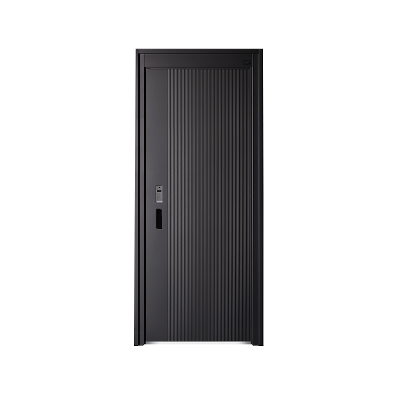 Porte d'entrée en aluminium de luxe léger de style chinois