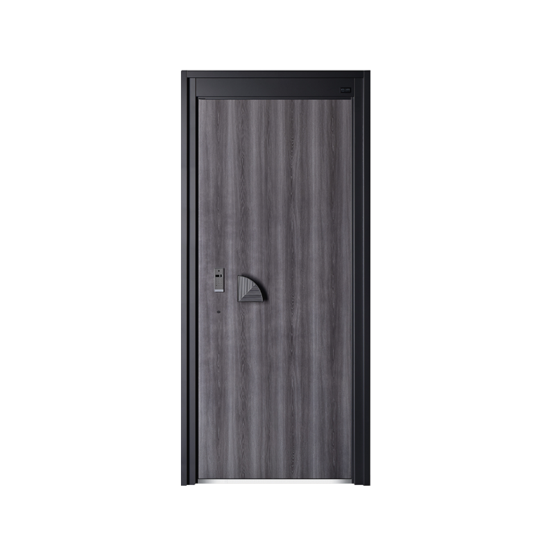 Porte d'entrée en aluminium simple de style chinois