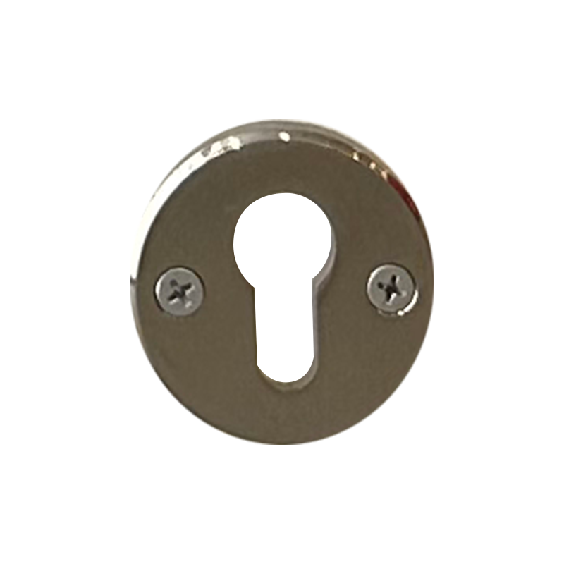 Plaque de trou de serrure rond en acier inoxydable
